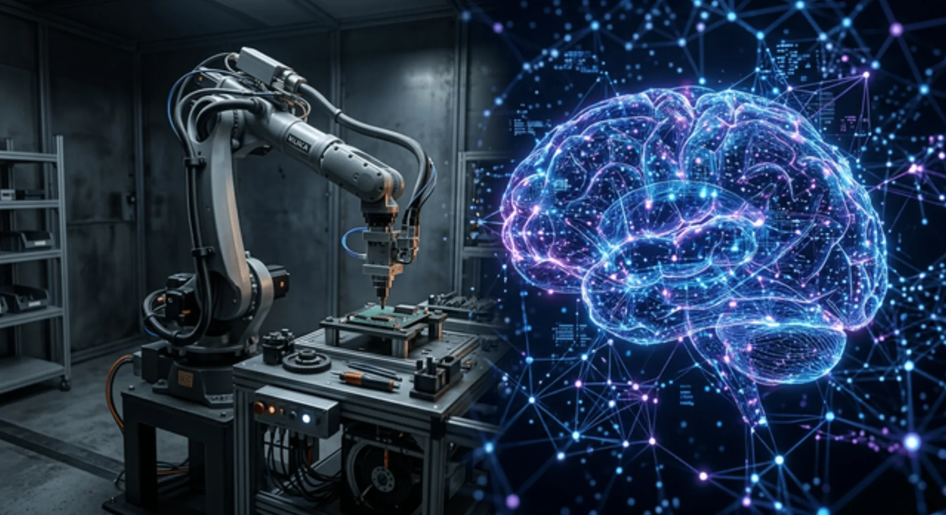 Illustrating the evolution from basic Robotic Process Automation (RPA) to advanced AI Automation.