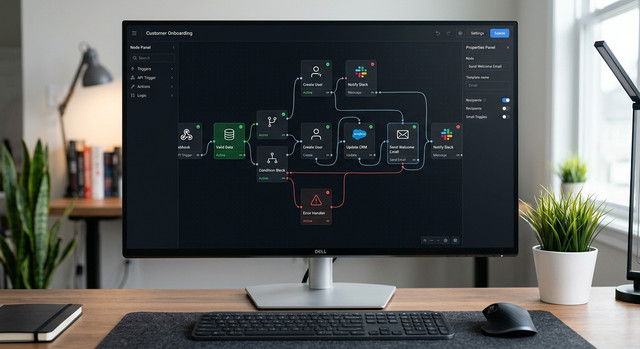 Workflow automation canvas