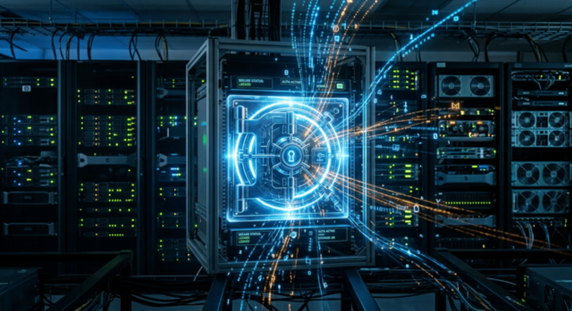 Secure credential management in RPA